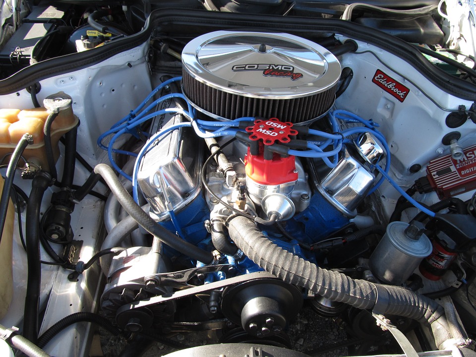 car's engine